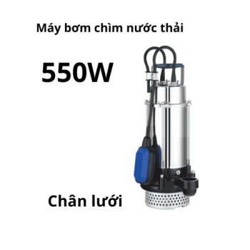 Máy bơm chìm nước thải SHM6-18-0.55F (0.55kW - 220V)