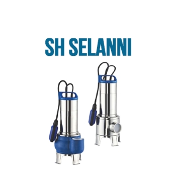 Máy bơm chìm nước thải SHM15-11-0.75F (0.75kW - 220V/380V)